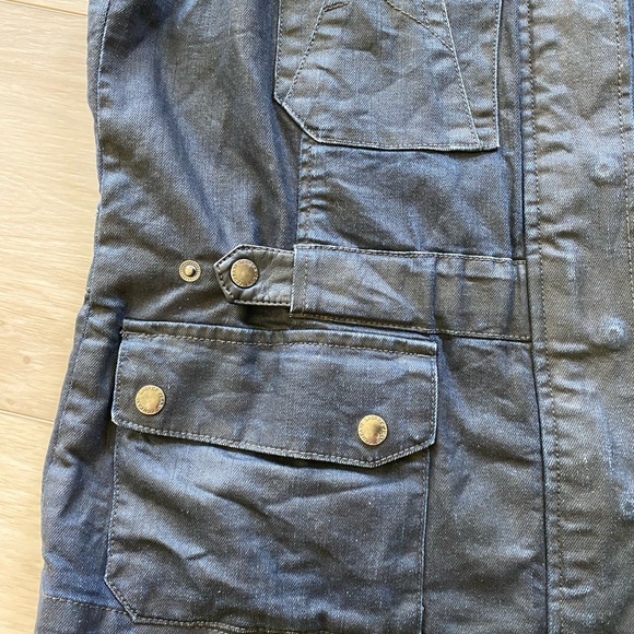 Ladies dark blue denim vest - Picture 6 of 9